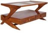 Woodsworth Leonhard Two Drawer Coffee Table In Colonial Maple Finish