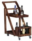 Woodsworth Lima Bar Trolley In Provincial Teak Finish