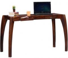 Woodsworth Lima Sheesham Wood Laptop & Study Table in Provincial Teak Finish