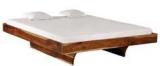 Woodsworth Lima Solid Wood VKing Sized Bed In Natural Sheesham Wood Finish