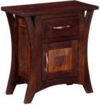 Woodsworth Lucio Bed Side Table In Dual Tone Finish