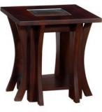 Woodsworth Lucio End Table In Dual Tone Finish