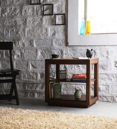 Woodsworth Lynden End Table In Provincial Teak Finish