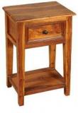 Woodsworth Maceio Bed Side Table In Colonial Maple Finish