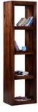 Woodsworth Maceio Solid Wood Book Shelf In Provincial Teak Finish