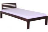 Woodsworth Maceio Solid Wood Single Bed In Passion Mahogany Finish