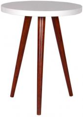 Woodsworth Madaleine Tripod Stool cum Table In Dual Tone