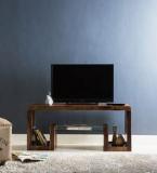 Woodsworth Madison Entertainment Unit In Provincial Teak Finish