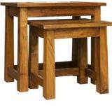 Woodsworth Managua Set Of Tables In Natural Sheesham Finish