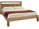 Woodsworth Managua Solid Wood Queen Size Bed In Natural Sheesham Finish