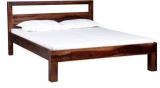 Woodsworth Managua Solid Wood Queen Size Bed In Provincial Teak Finish