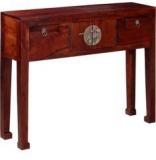 Woodsworth Mandarin Console Table In Colonial Maple Finish