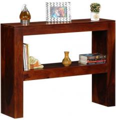 Woodsworth Maracay Solid Wood Console Table in Honey Oak Finish