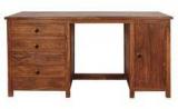 Woodsworth Maracay Study & Laptop Table In Provincial Teak Finish