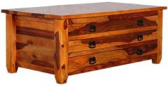 Woodsworth Maraicaibo Large Coffee Table in Colonial Maple Finish