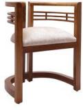 Woodsworth Mariana Teak Wood Arm Chair In Natural Teak Finish