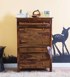 Woodsworth Maritsa Chest With Seven Drawers In Provincial Teak Finish