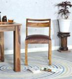 Woodsworth Maritsa Dining Chair In Melamine Provincial Teak Finish