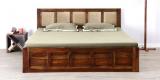 Woodsworth Maritsa King Bed With Storage In Provincial Teak Finish