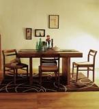 Woodsworth Maritsa Six Seater Dining Table In Melamine Provincial Teak Finish