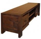 Woodsworth Markus Entertainment Unit In Provincial Teak Finish