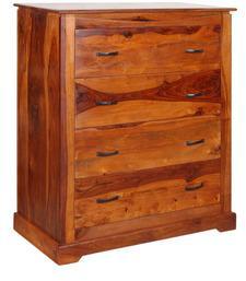 Woodsworth Medellin Chest Of Drawers In Colonial Maple Finish