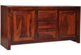 Woodsworth Medellin Solid Wood Sideboard In Colonial Maple Finish