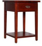 Woodsworth Medelln End Table In Colonial Maple Finish