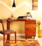 Woodsworth Merton Study & Laptop Table In Provincial Teak Finish