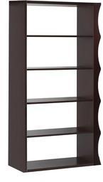 Woodsworth Mexico Book Shelf Unit In Espresso Walnut Finish