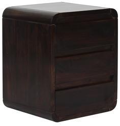 Woodsworth Mexico Cabinet Cum Bedside Table In Provincial Teak Finish