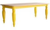 Woodsworth Mexico Dining Table In Dual Tone Finish