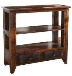 Woodsworth Mexico Entertainment Cum Console Unit In Provincial Teak Finish