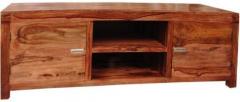 Woodsworth Mexico Entertainment Unit in Honey Oak Finish