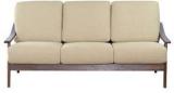 Woodsworth Mirabel Three Seater Sofa In Brown Oak Finish