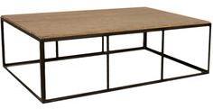 Woodsworth Modena Coffee Table In Metal And Wooden Top