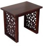 Woodsworth Monterrey End Table In Passion Mahogany Finish