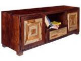 Woodsworth Monterrey Entertainment Unit In Colonial Maple Finish