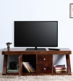 Woodsworth Montesano Entertainment Unit In Provincial Teak Finish