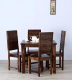 Woodsworth Montesano Four Seater Dining Set In Provincial Teak Finish