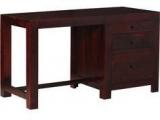 Woodsworth Montevideo Solid Wood Study & Laptop Table In Passion Mahagony Finish