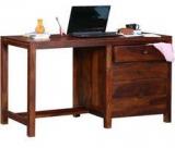 Woodsworth Montevideo Solid Wood Study Table In Honey Oak Finish