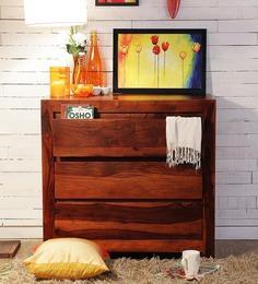 Woodsworth Nashville Chest Of Drawers In Honey Oak Finish