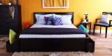 Woodsworth Nashville King Bed With Storage In Espresso Walnut Finish