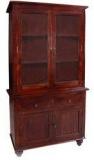 Woodsworth Newnham Crockery Cabinet In Colonial Maple Finish