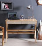 Woodsworth Nexo Wireless Charging Study & Laptop Table In Natural Finish