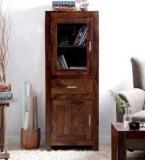 Woodsworth Nico Hutch Cabinet In Provincial Teak Finish