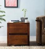 Woodsworth Oakland Bed Side Table In Honey Oak Finish