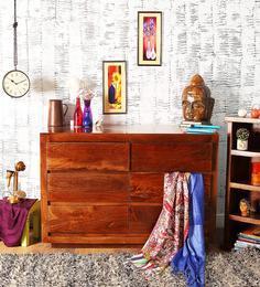 Woodsworth Oakland Chest Of Drawers In Provincial Teak Finish