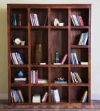 Woodsworth Oakland Solid Wood Book Shelf In Honey Oak Finish